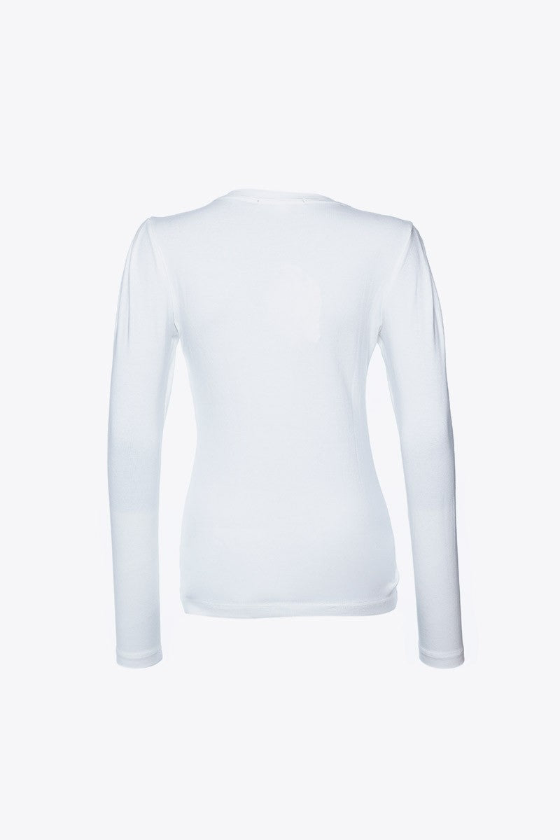 CAMISETA BÁSICA ESCUDO CRUDO