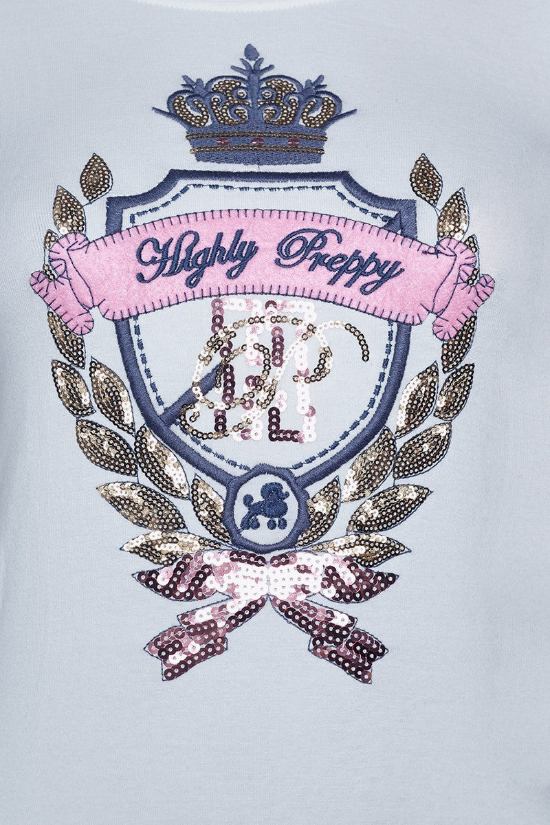 CAMISETA BÁSICA ESCUDO CRUDO