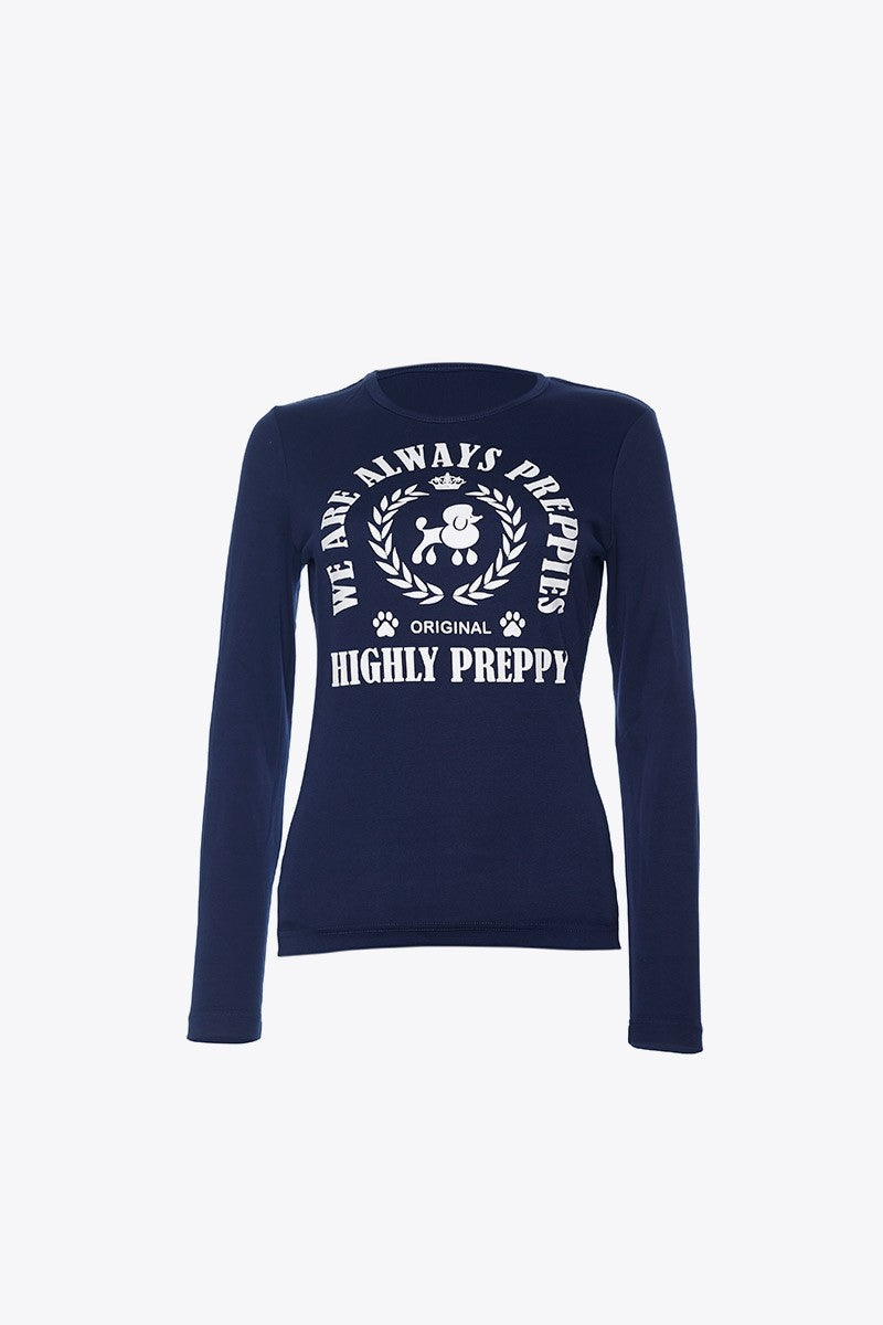 CAMISETA OVERSIZE MARINO