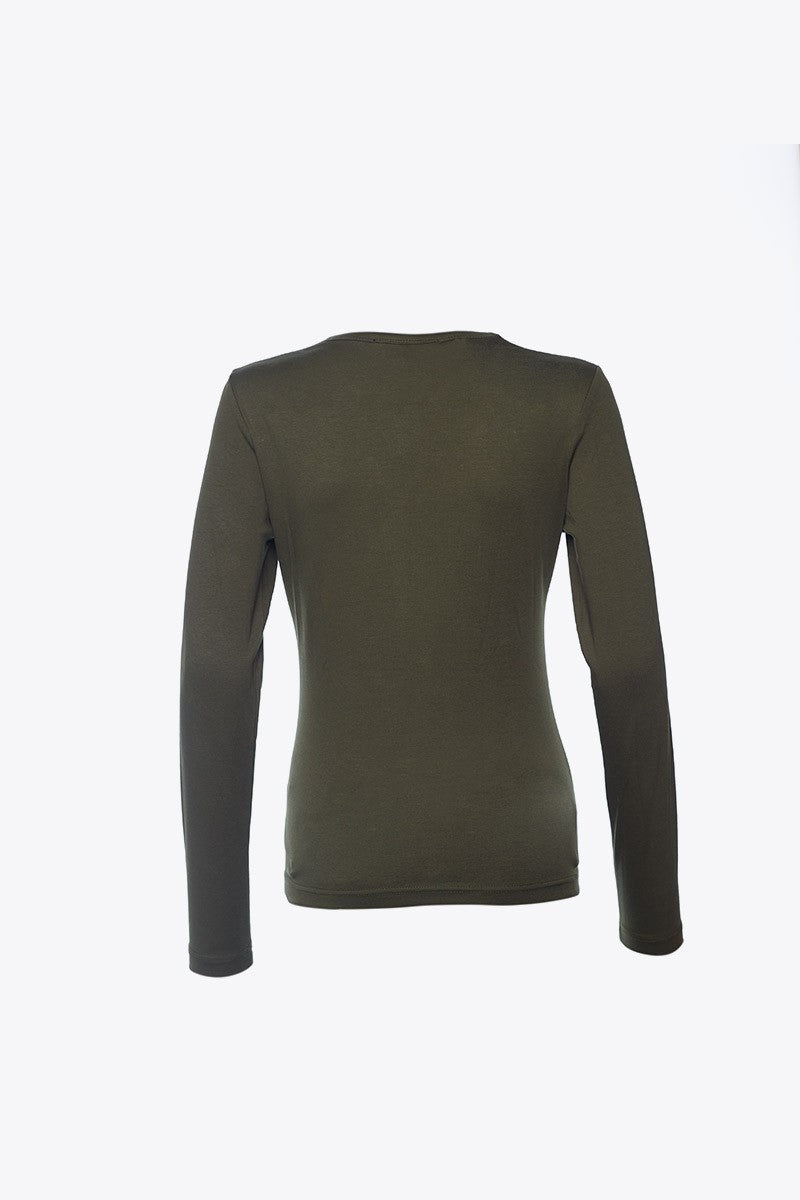 KHAKI OVERSIZE T-SHIRT