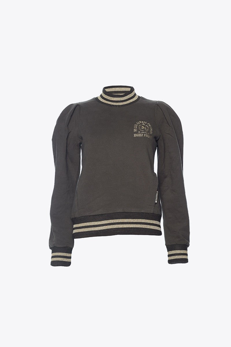 KHAKI UNIVERSITY SWEATSHIRT