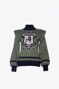 JERSEY HOMBRERAS ESCUDO CAQUI