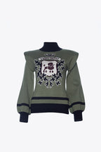 JERSEY HOMBRERAS ESCUDO CAQUI