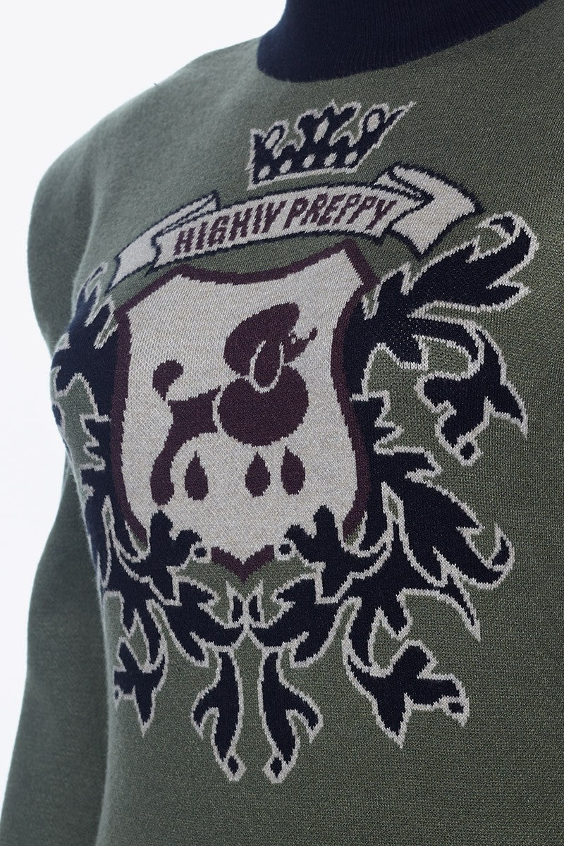JERSEY HOMBRERAS ESCUDO CAQUI