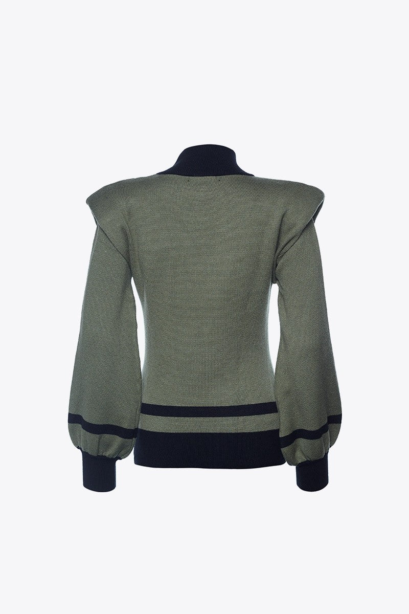 JERSEY HOMBRERAS ESCUDO CAQUI
