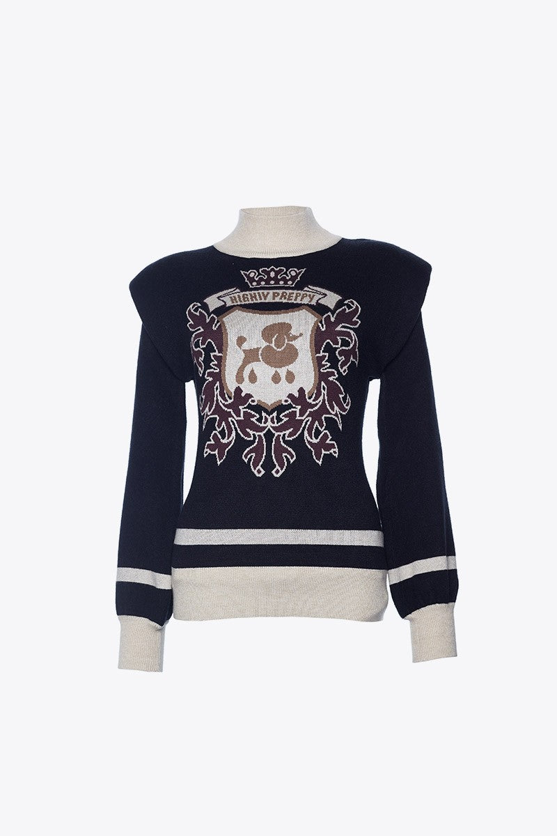 JERSEY HOMBRERAS ESCUDO NEGRO