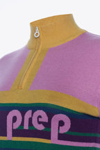 VESTIDO COLOR BLOCK ROSA