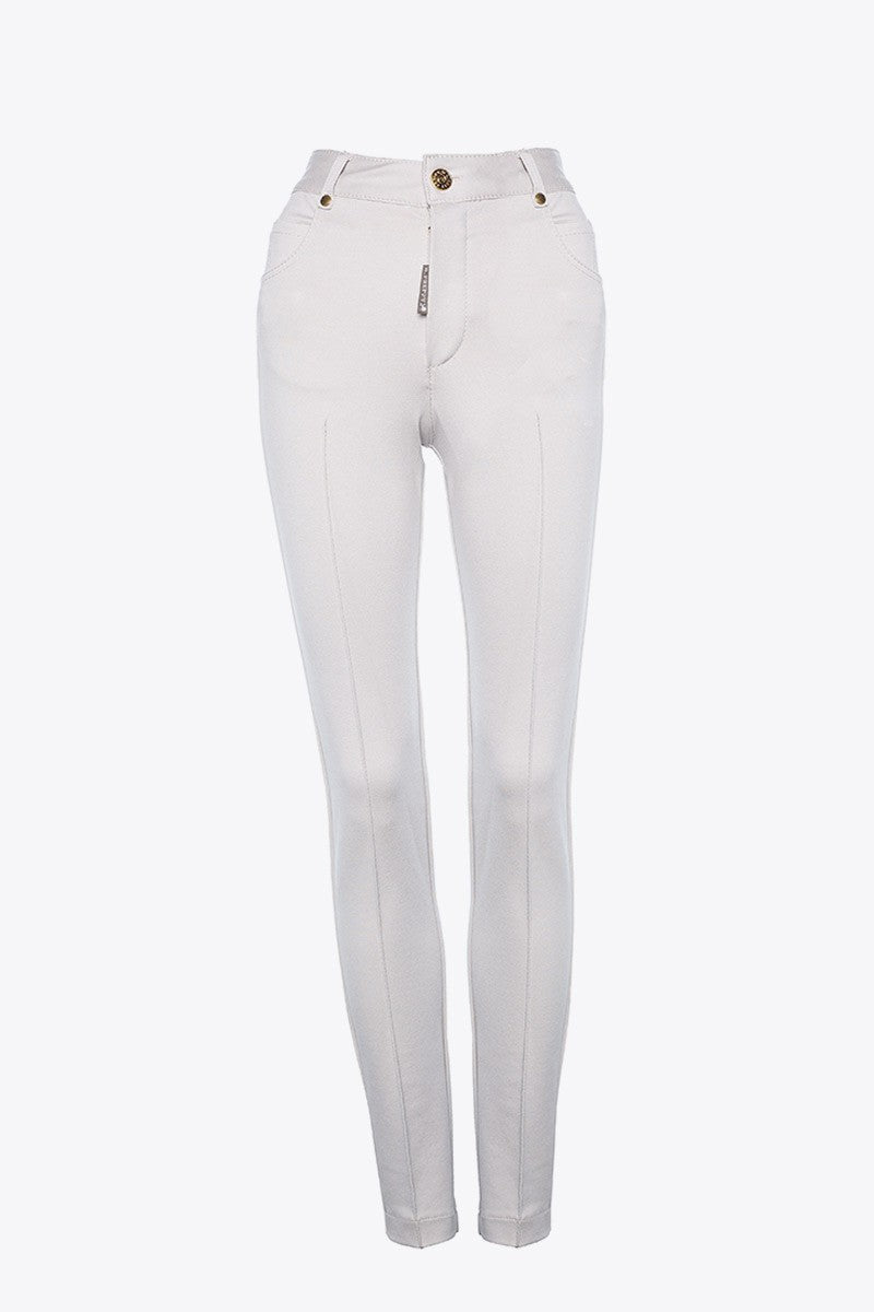 PANTALÓN 5 BOLSILLOS PIEDRA