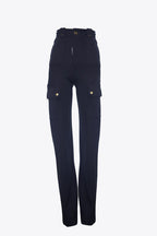 PANTALÓN BOLSILLOS LATERALES NEGRO