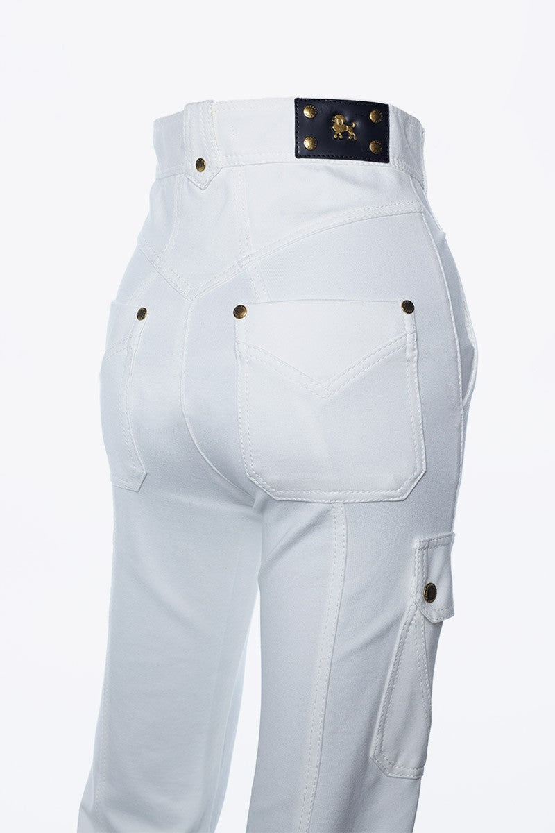 PANTALÓN BOLSILLOS LATERALES CRUDO