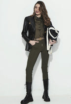 PANTALON 5 BOLSILLOS CAQUI