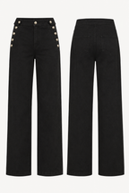 JEANS MOM FIT NEGROS
